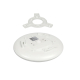 Obrázok pre Vodeodolný Led Ceiling kruhový biely SPHERE 15W/960lm 260mm , IK10 , IP44 , s PIR senzorom , Neutrálna biela