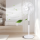 Obrázok pre Stojanový ventilátor 50W, 43cm - biely