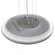 Obrázok pre LED Ceiling kruhový biely NYMPHEA FLAT DUO 36W/4700lm 400mm , IP54, CCT s PZH