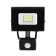Obrázok pre LED reflektor 20W/1600lm , so senzorom , Studená biela