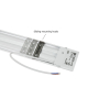 Obrázok pre LED svietidlo VIGA 20W/2400lm , IP20 , 90cm, Studená biela