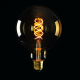 Obrázok pre Kanlux LED žiarovka Vintage Amber E27 4W/250lm , G125 XLED , Teplá biela