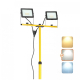 Obrázok pre Statív dvojitý pre reflektor + 2ks LED reflektor TIGRA 30W/2340lm, Neutrálna biela