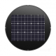 Obrázok pre LED Solárne Pouličné verejné osvetlenie LUVIA UFO 15W/1500lm, IP54 , so senzorom , Studená biela s diaľkovým ovládaním