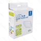 Obrázok pre Led Panel štvorcový biely prisadený 12W/780lm 172mm Neutrálna biela