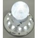 Obrázok pre Záhradná LED solárna lampa 6,5W/500lm , nerez , so senzorom pohybu
