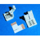 Obrázok pre Rohová spojka pre RGB LED pásiky 10mm P+P
