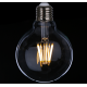 Obrázok pre LED žiarovka E27 8W/800lm , LED vlákno G95 , teplá = 80W