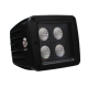 Obrázok pre Homologizovaný prídavný svetlomet , svetelná rampa Flood Light A 20W , 4xCREE , Black Series , 82mm