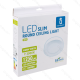Obrázok pre Led Panel kruhový biely prisadený 18W/1230lm 226mm Teplá biela