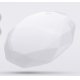 Obrázok pre Led Ceiling kruhový biely DIAMOND 20W/1400lm , 343.4mm , Teplá biela