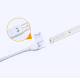 Obrázok pre Integrovaný LED pás 230V 2835 vodeodolný IP65 6w/m , 120led/m , 430-450Lm/m - Teplá biela - 1m