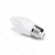 Obrázok pre LED žiarovka E27 3W/255lm , svieca C37 , Neutrálna biela