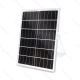 Obrázok pre LED Reflektor 300W/2400lm IP65 Studená biela so solárnym panelom a diaľkovým ovládaním
