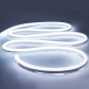 Obrázok pre Komplet NEON LED pás vodeodolný IP65 8-10W/m, 5M - Studená biela