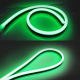 Obrázok pre Komplet NEON LED pás vodeodolný IP65 8-10W/m, 5M - Zelená