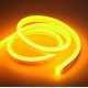 Obrázok pre Komplet NEON LED pás vodeodolný IP65 8-10W/m, 5M - Žltá