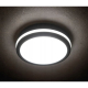 Obrázok pre SENTO Vodeodolný Ceiling kruhový 2xE27/230V/Čierna