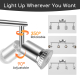 Obrázok pre Lampa luster 4xGU10/230V/Strieborná
