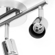 Obrázok pre Lampa luster 3xGU10/230V/Strieborná