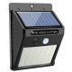 Obrázok pre Nástenné Solárne LED osvetlenie VENUS 2W/200lm , IP44 , so senzorom , 30LED , Studená