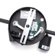Obrázok pre Lampa luster 3xGU10/230V/Čierna