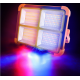Obrázok pre Solárny LED prenosný nabíjateľný reflektor IP66 , CCT