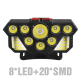 Obrázok pre Led čelová lampa - čelovka CREE CL-T28 nabíjateľná ,4-módová