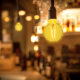 Obrázok pre LED žiarovka E27 4W/320lm , G125 LED vlákno AMBER , Teplá biela