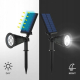 Obrázok pre LED solárne Záhradné svietidlo GRASSO 2W, IP44, Čierna