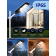 Obrázok pre LED Solárne Pouličné verejné osvetlenie STRADI I 20W , IP65 , so senzorom , studená biela s diaľkovým ovládaním