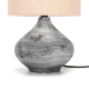 Obrázok pre Stolná lampa keramická Hnedo-Sivá , E14