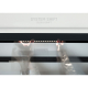 Obrázok pre LED lineárne svietidlo GRID S pre koľajnicový SYSTEM SHIFT čierne, 12W/1200lm, Teplá biela
