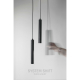 Obrázok pre LED svietidlo HANGIT pre koľajnicový SYSTEM SHIFT čierne, 12W/1130lm, Teplá biela