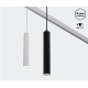 Obrázok pre LED svietidlo HANGIT pre koľajnicový SYSTEM SHIFT čierne, 12W/1130lm, Teplá biela