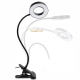 Obrázok pre LED stolná lampa flexibilná CIRCLO 7W/270lm čierna s klipom