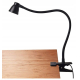 Obrázok pre LED stolná lampa flexibilná 5W čierna s klipom